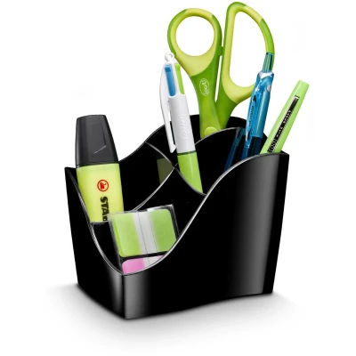 Afbeelding van Cep, Bureau accessoire, Multicase ELLYPSE OWA, 4 vakken, polystyreen, zwart