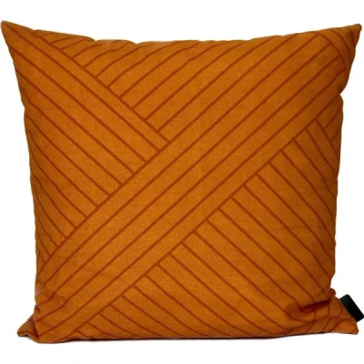 Afbeelding van Madison sierkussen 45x45 cm Stripes yellow