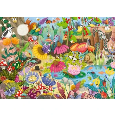 Afbeelding van Ravensburger Puzzle 1000 Welt der Blumen