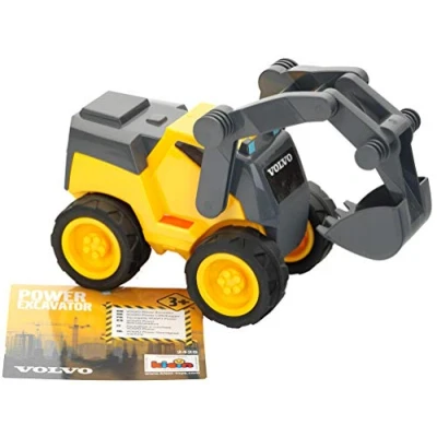 Afbeelding van Klein Toys Volvo Power graafmachine 22,5x11,5x12,5 cm schaal 1:24 geel zwart