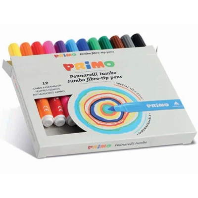 Afbeelding van Primo jumbo viltstiften 12st