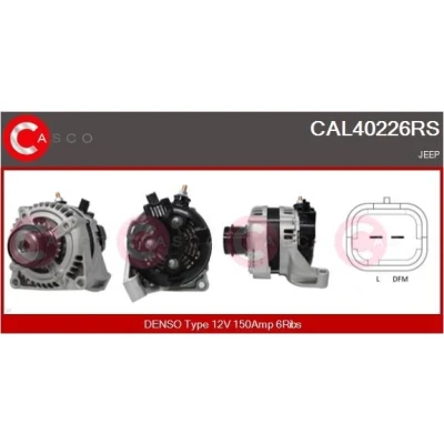 Afbeelding van CASCO CAL21144GS Dynamo / Alternator 12V 80A