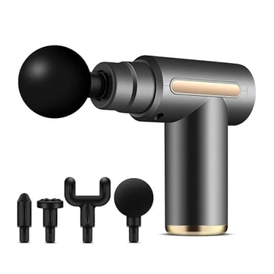 Afbeelding van Cenocco Mini Massagepistool Grijs