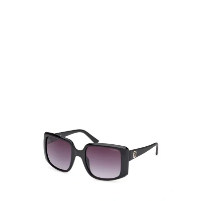 Afbeelding van Guess Iniettato Zonnebril, Dames, Maat: One Size, Nero lucido grigio fumo sfumato