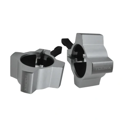 Afbeelding van Toorx Fitness CFA Aluminium Pro Collar Set 50 mm 2 Stuks Zilver Goud Kunststof