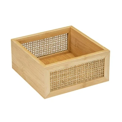 Afbeelding van Cosmetic organizer ALLEGRE BAMBOO, 15 x 7 cm, WENKO