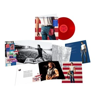 Image de Columbia Bruce Springsteen Born In The U.s.a. (40th Anniv.edition)/ Red Vinyl Lp