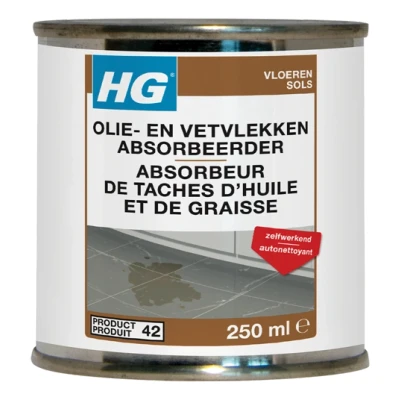 Afbeelding van HG Vloeren Tegel &amp; Natuursteen Olie en Vetvlekken Absorbeerder 250ML