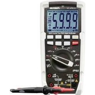 Afbeelding van VOLTCRAFT VC 450 E Multimeter Digitaal Sproeidicht (IP65) CAT III 1000 V, IV 600 V Weergave (counts): 6000