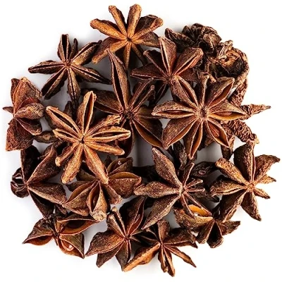 Image de Anis Étoilé Bio Graine Tisane Idéal En Cuisine Badiane Riche, Sucrée Qualité Premium Origine Chine Chinoise Ou Illicium Verum Anise Star Graines De Étoile Etoile