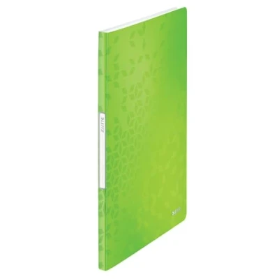 Afbeelding van Showmap Leitz WOW A4 20 tassen PP groen