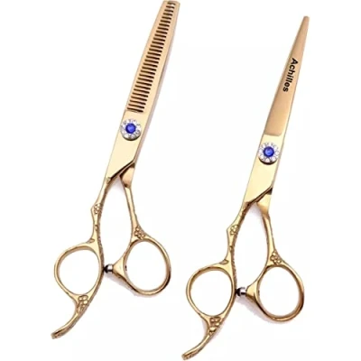 Afbeelding van Achilles® Golden Kappersschaar linkshandig 6 Inch Schaar Kapper