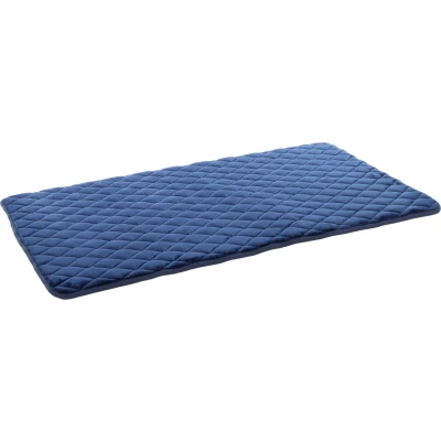 Afbeelding van hondenbench kussen memory foam Weimar blauw XL