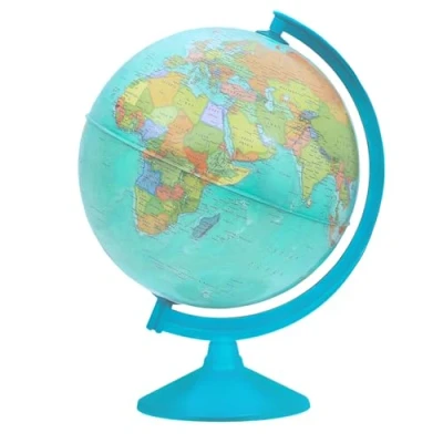 Afbeelding van EXERZ 30 cm wereldbol in het Frans diameter