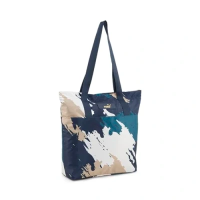 Afbeelding van Puma CORE POP Shopper, Dames, Maat: One Size, Club navy/sand dune