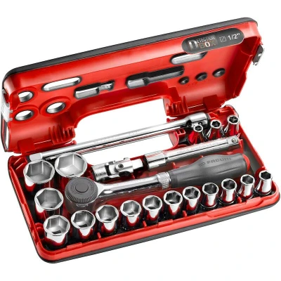 Image de FACOM S.360DBOX1 coffret dbox douilles métriques à 6 pans 1/2 21 pièces