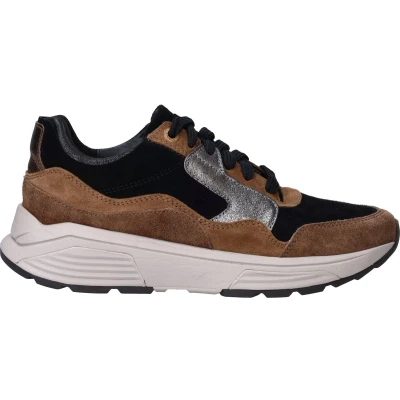 Afbeelding van Dames Veterschoenen Xsensible Golden Gate Lady Brown Combi Bruin Maat 38
