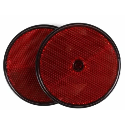 Afbeelding van Benson Reflector Rond 85 mm Rood 2 stuks