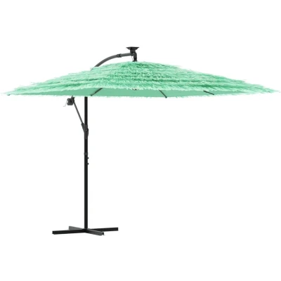 Afbeelding van Parasol met stalen paal 269x269x235 cm groen