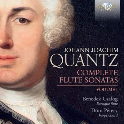 Afbeelding van Benedek Csalog &amp; Dóra Pétery Quantz: Complete Flute Sonatas, Volume 1 (CD)