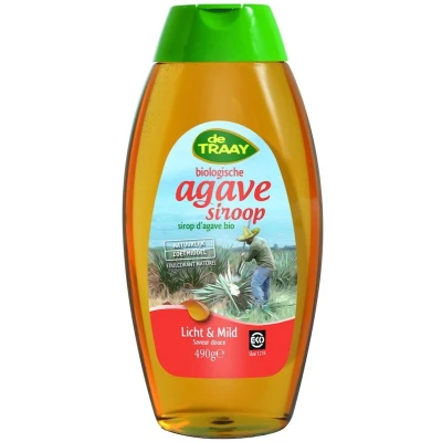 Afbeelding van De Traay Siroop Agave Licht Bio 490 gr