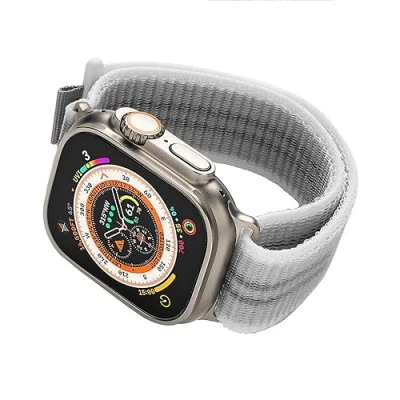 Afbeelding van Geschikt voor Ringke Sports Apple Watch 1 / 2 3 4 5 6 7 8 9 SE Ultra 49MM 45MM 44MM 42MM Bandje Wit