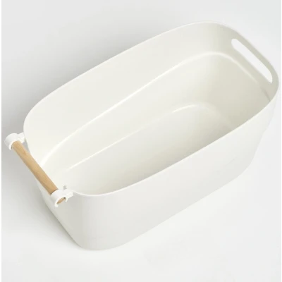 Afbeelding van Organiser voor badkameraccessoires, 40 x 21,5 18 cm, wit, ZELLER
