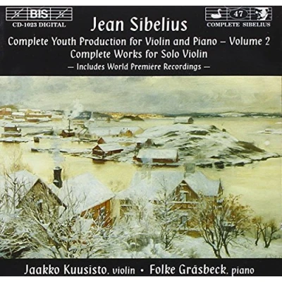 Afbeelding van Pekka Kuusisto &amp; Folke Gräsbeck Sibelius: Complete Youth Production For Violi (CD)