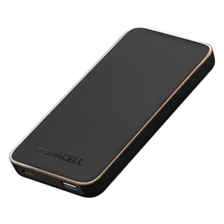 Afbeelding van Duracell Charge Plus 15W USB A en C Powerbank 10.000 mAh Zwart
