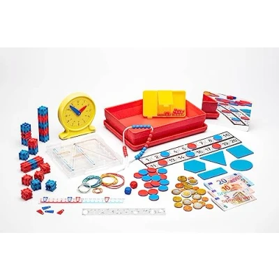 Afbeelding van Wissner® aktiv lernen Wiskundebox voor de 1e klas begin van school, schoolkegel, eerste schooldag, basisschool, wiskundeleren