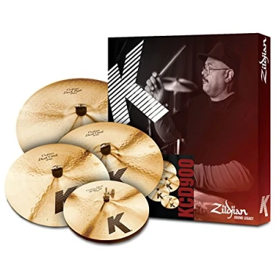 Afbeelding van Zildjian K Custom Dark Matched Boxset Bekkenset met 14 hihat/16 crash/18 crash/20 ride