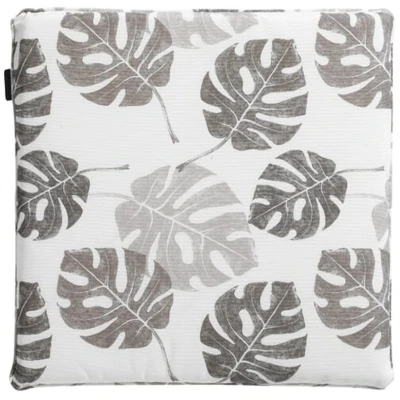 Afbeelding van Madison zitkussen 50 x cm Donna katoen/polyester wit/grijs