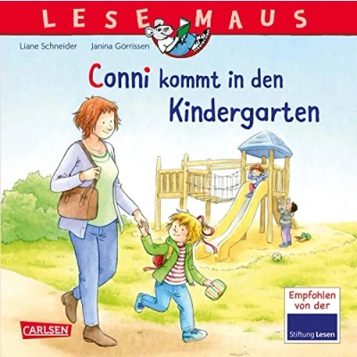 Afbeelding van LESEMAUS 9: Conni kommt in den Kindergarten (Neuausgabe)