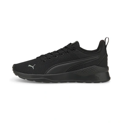 Afbeelding van Puma Anzarun LITE Youth Unisex Sneakers laag blackultra gray voor kinderen, Maat: 37.5, Black ultra Textiel/ synthetisch