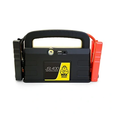 Afbeelding van MAXTOOLS JSL400 Professionele 2400 A lithium noodstarter voor grote diesel en benzinevoertuigen, krachtige veilige 12V autoaccubooster, accu met USB