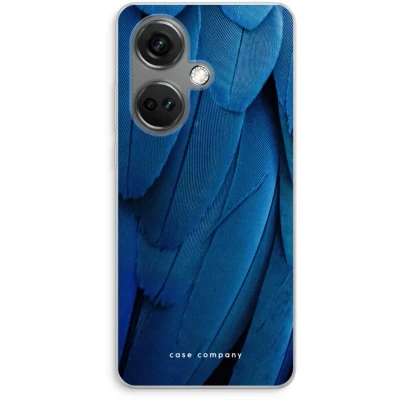 Afbeelding van Case Company® hoesje geschikt voor OnePlus Nord CE 3 Pauw Soft Cover Telefoonhoesje Bescherming aan alle Kanten en Schermrand