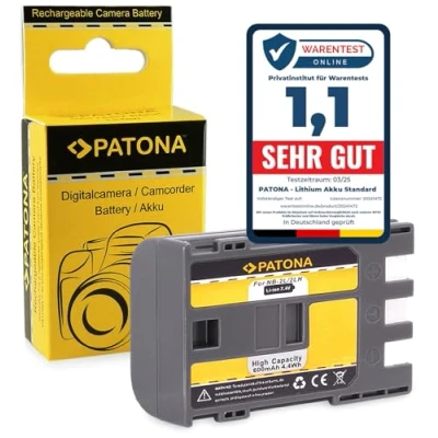 Afbeelding van Accu NB 2L / BP 2L5 voor Canon PowerShot S30 S40 S45 S50 S60 S70 S80 G7 G9 EOS 350D 400D Camcorder MV800 MV 830 MV830i MV850i en nog veel meer? Legria HF R16
