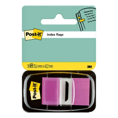 Image de 3M Post it Index classiques 25,4 x 43,2 mm (50 onglets) violet