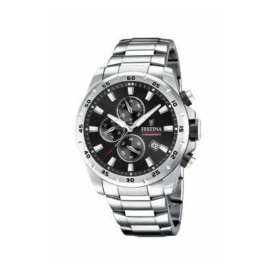 Afbeelding van Festina Chrono Chronograaf, Heren, Maat: One Size, Black