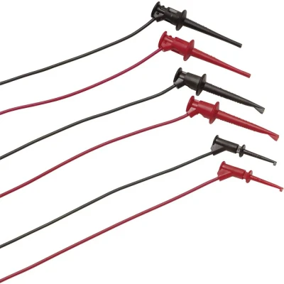 Afbeelding van Fluke TL970 Meetsnoerenset [Krokodilklem Bananenstekker 4 mm] 0.90 m Rood, Zwart 1 stuk(s)