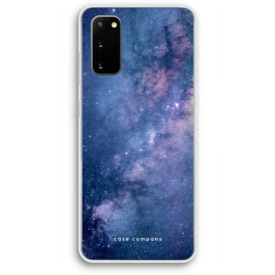 Afbeelding van Case Company® hoesje geschikt voor Samsung Galaxy S20 Nebula Soft Cover Telefoonhoesje Bescherming aan alle Kanten en Schermrand