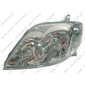 Afbeelding van PRASCO TY0894804 Koplampen Links H7/H7 Transparent Met regelmotor voor LWR TOYOTA: Corolla IX Hatchback