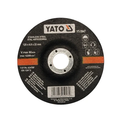 Afbeelding van YATO YT 5947 Snijschijf, haakse slijper 125 6.8