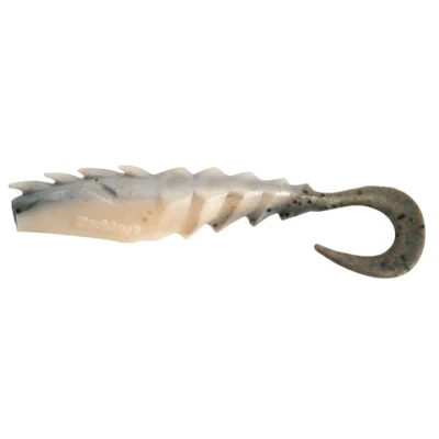 Afbeelding van Berkley Gulp! Nemesis Prawn Curl Tail 5in Shad (3 Stuks) Natural Shrimp