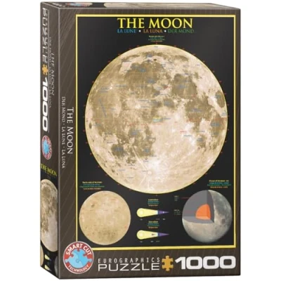 Afbeelding van Puzzel 1000 stukjes The moon