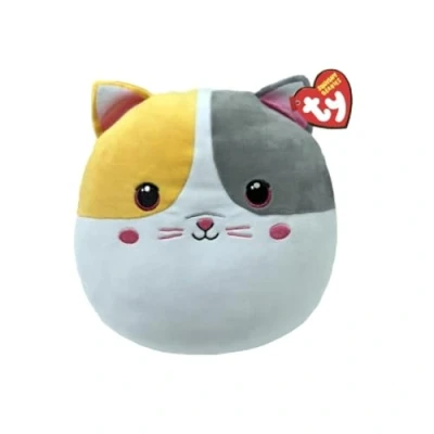 Afbeelding van TY Squish A Boo Knuffelkussen Kat Snuggles 20 cm