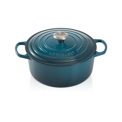 Afbeelding van Le Creuset Signature Braadpan Deep Teal 24 cm