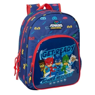Afbeelding van Schoolrugzak PJ Masks Ready Marineblauw 26 x 34 11 cm