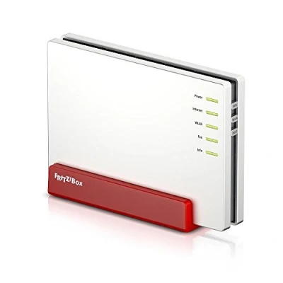 Image de AVM FRITZ!Box 7580 Routeur sans fil modem ADSL commutateur 4 ports 1GbE Wi Fi 5 Bi bande adaptateur de téléphone VoIP (DECT)