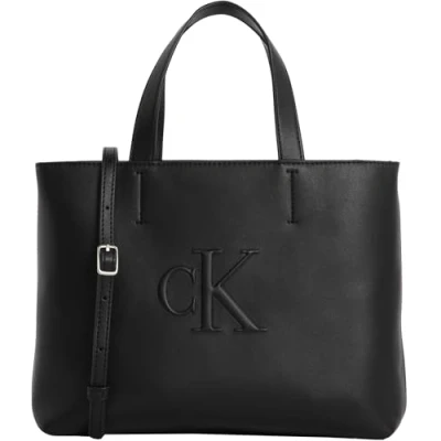Afbeelding van Calvin Klein Jeans Sculpted MINI TOTE Handtas, Dames, Maat: One Size, Black